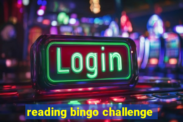 reading bingo challenge