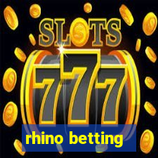 rhino betting