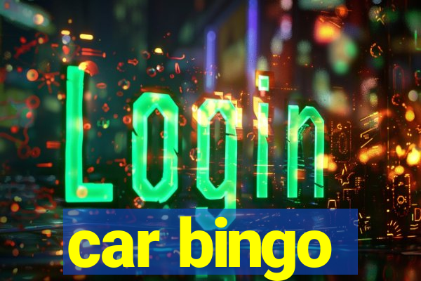 car bingo