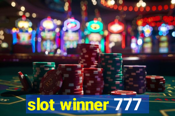 slot winner 777