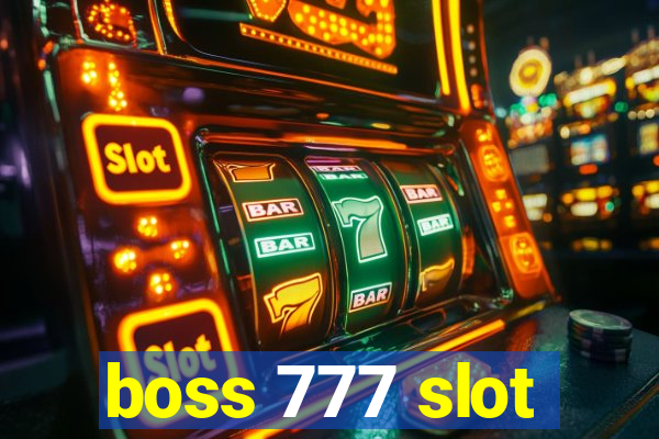 boss 777 slot