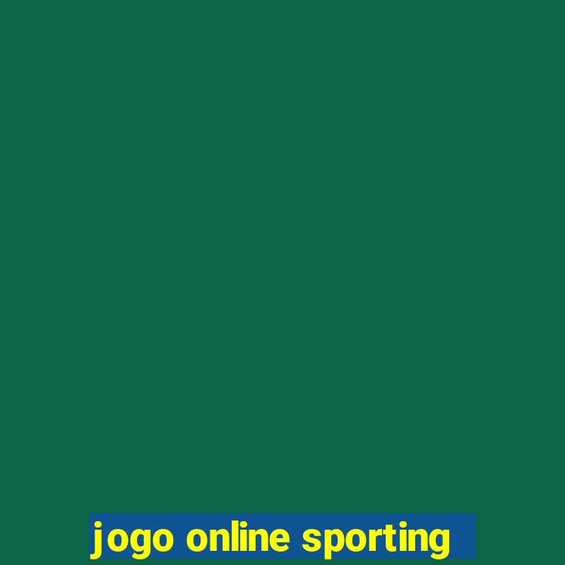 jogo online sporting