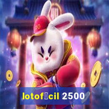 lotof谩cil 2500