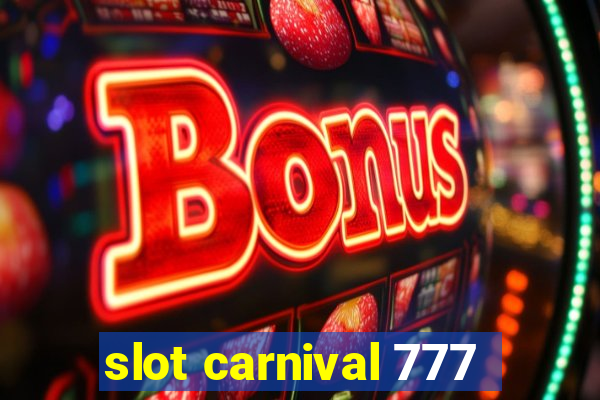 slot carnival 777