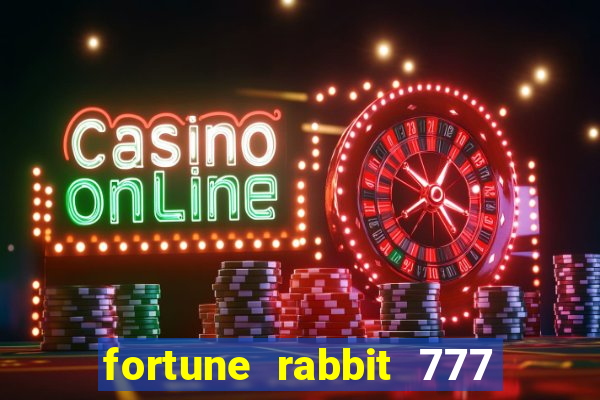 fortune rabbit 777 paga mesmo