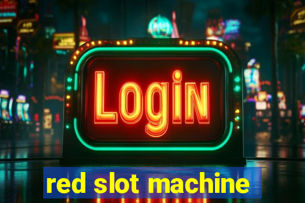 red slot machine