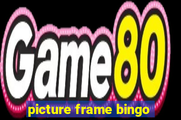 picture frame bingo