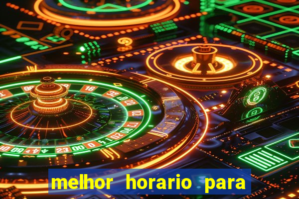 melhor horario para jogar ganesha gold